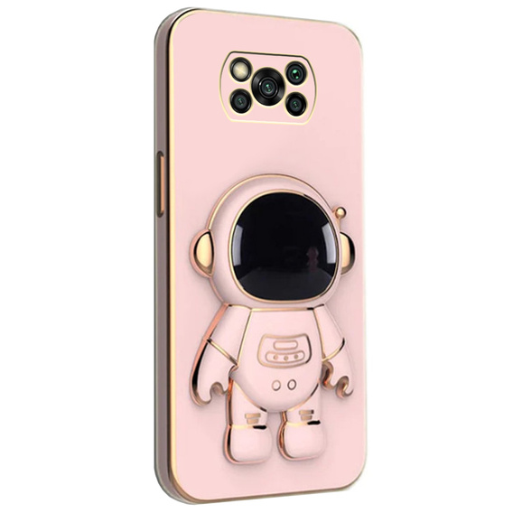 Case for Xiaomi Poco X3 NFC / X3 Pro, Astronaut, pink rose gold