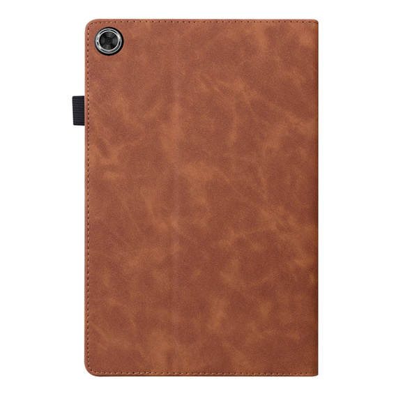 Case for Samsung Galaxy Tab A8 10.5 SM-X200 SM-X205, Classic, with space for stylus, brown