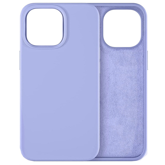 Case for iPhone 14 Pro Max, Silicone Lite, purple