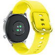 22mm Silicone strap with buckle for Huawei Watch GT / Watch GT2 - Yellow