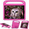 Children's case for iPad 10.2 2021 / 2020 / 2019, with handle, pink