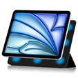 Case for Apple iPad Air 13" 6 gen. 2024 (A2836, Magnetic, Smartcase, black