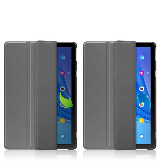 Case for TCL Tab 10s 9081X / TCL Tab 10s 9080G 2021, Smartcase, grey