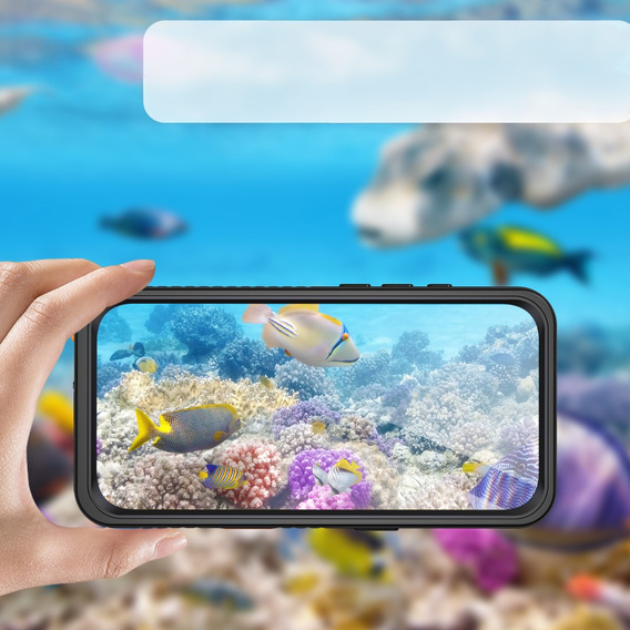 IP68 Waterproof Case for iPhone 16 Pro, black