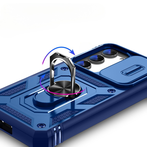 Case for Samsung Galaxy S23, CamShield Slide, blue