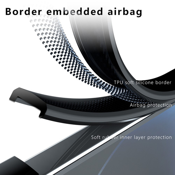 Fusion Hybrid case for Samsung Galaxy A57 5G, transparent/black