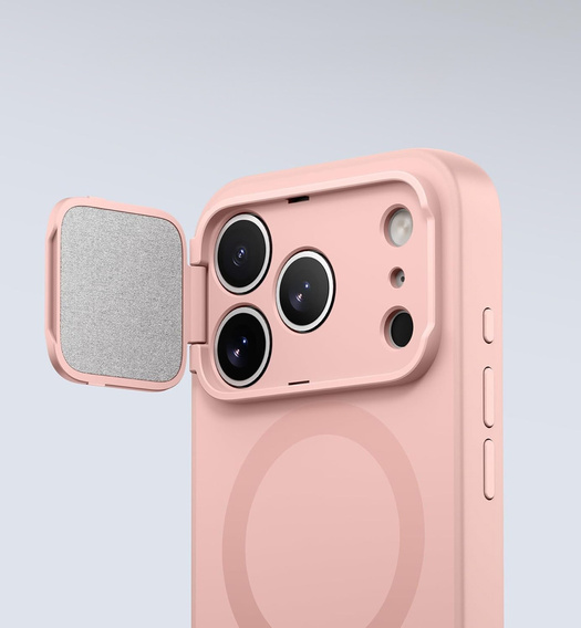 Suritch Shockproof case with stand and camera cover, for MagSafe for iPhone 17 Pro Max