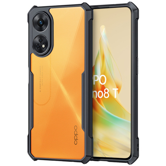 Case for Oppo Reno8 T, AntiDrop Hybrid, black