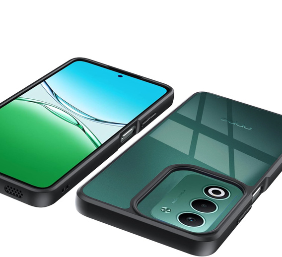 Case for Oppo A5 5G / A5m, Fusion Hybrid, transparent