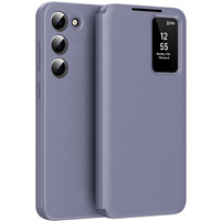 Flip case for Samsung Galaxy S22, Smart View Wallet, purple