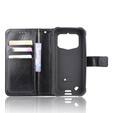 Flip case for Oukitel WP5, Crazy Horse Wallet, black