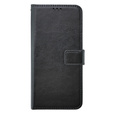 Flip case for Oppo A38 4G / Oppo A18 4G, Crazy Horse Wallet, black