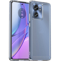 Case for Motorola Edge 40, Fusion Hybrid, transparent