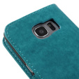 Flip case for Samsung Galaxy S7 Edge, Butterfly, blue