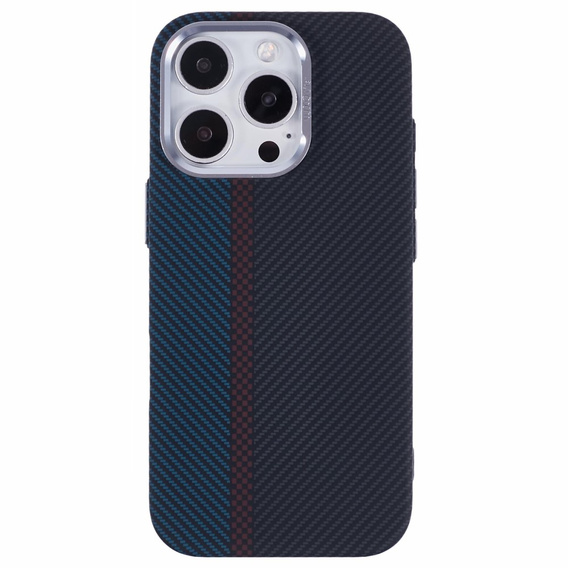 MagSafe's iPhone 16 Pro Case, Carbon Fiber, black / blue