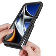 Case for Xiaomi Poco X4 Pro 5G, Shockproof, with film, blue