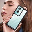 Case for Oppo A79 5G, Fusion Hybrid, transparent / black