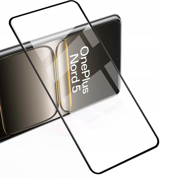 2x Tempered Glass ERBORD 3D for OnePlus Nord 5 full display