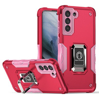 Case for Samsung Galaxy S21 FE, Dual-Layer Armor, pink