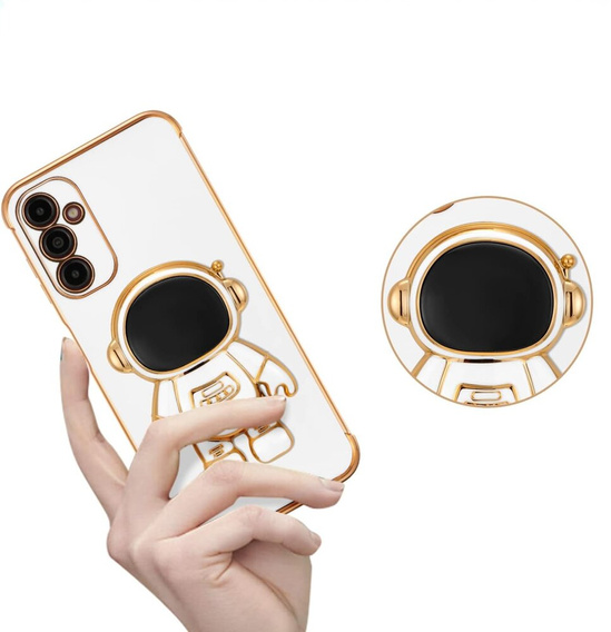 Case for Samsung Galaxy M55 5G, Astronaut, white