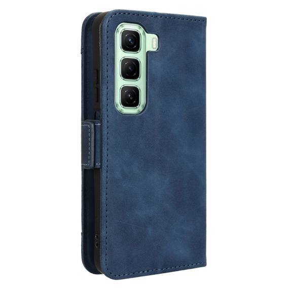 Flip case for Infinix Hot 50 4G, Card Slot, dark blue