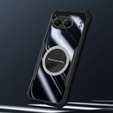 Case for OnePlus Nord 4, with magnetic sheet, transparent / black