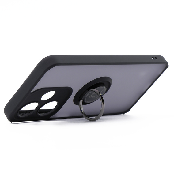 Case for Infinix Hot 30i, Frosted Ring, black