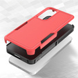 Armored Case for Samsung Galaxy A35 5G, Dual Shockproof, red