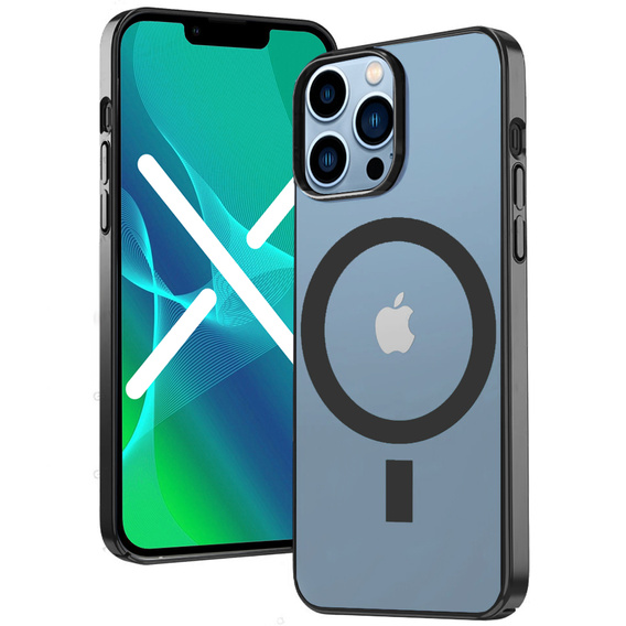 Case for iPhone 13 Pro Max, ERBORD Hybrid MagSafe Case, blue