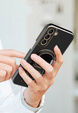 Case for Samsung Galaxy S22 5G, Astronaut, black