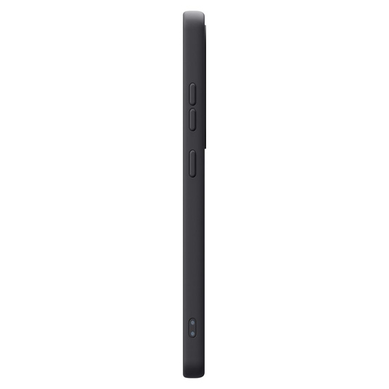 Spigen Case for Samsung Galaxy S25 Ultra, Silicone Fit Mag, black + Tempered Glass