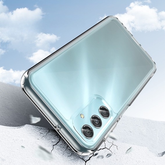 Case for Samsung Galaxy A25 5G, Fusion Hybrid, transparent + 9H glass