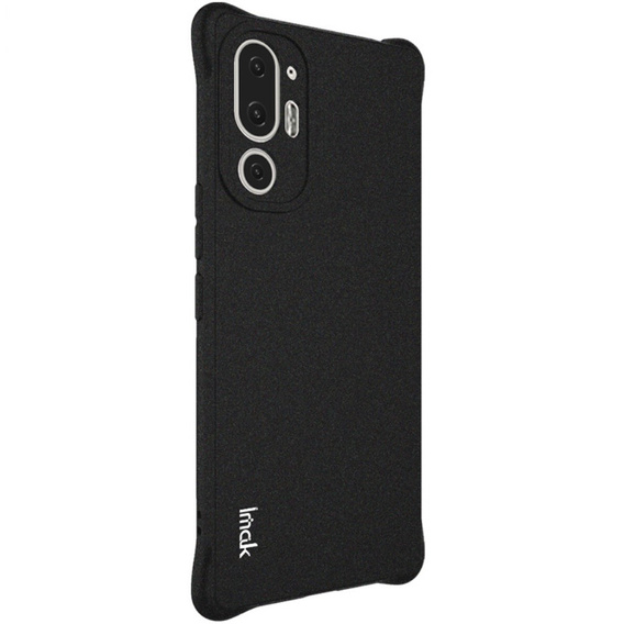 IMAK case for HTC U24 Pro 5G, Dropproof, black