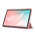 Case for iPad Air 4 2020 / Air 5 2022 10.9", Smartcase with stylus space, pink