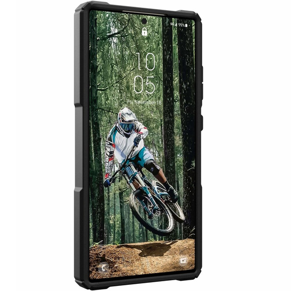 Urban Armor Gear Case for Galaxy S24 Ultra, Plasma XTE Kickstand, black