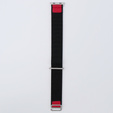 Nylon Strap for Apple Watch 1/2/3/4/5/6/7/8/SE/ULTRA 42/44/45/49mm, Black / Red