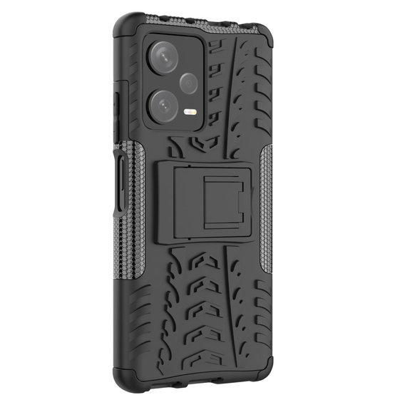 Case for Xiaomi Redmi Note 12 Pro+ 5G, Tire Armor, black