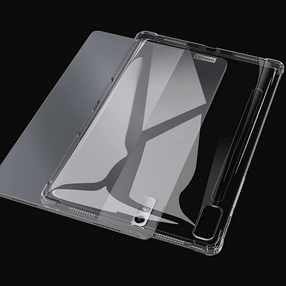 Case for Lenovo Tab P11 Pro Gen 2 TB132FU TB132XU 11.2", Silicone, transparent