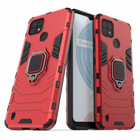 Case for Realme C21, Kickstand Ring, red