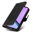 Flip case for Realme C67, Leather Wallet, black