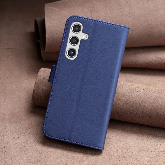 Flip case for Samsung Galaxy A55 5G,BINFEN Wallet, blue