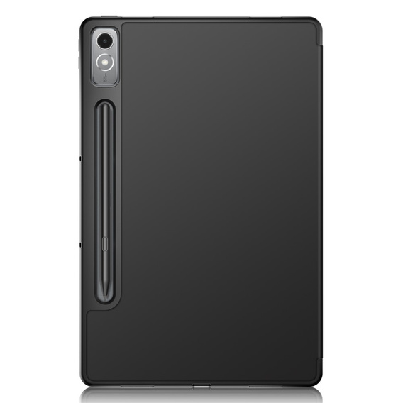 Case for Lenovo Tab P12, Smartcase with stylus space, black