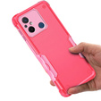 Armored case for Xiaomi Redmi 12C, Dual-Layer, pink