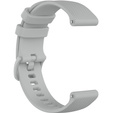 Silicone strap for 18mm do Garmin Vivomove 3S / Vivoactive 4S, Grey