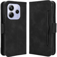 Flip case for Xiaomi Redmi Note 14 4G, Card Slot, black