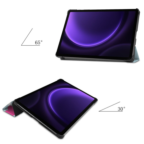 Case for Samsung Galaxy Tab S10 Lite / S10 FE / S9 FE, with flap, unicorn