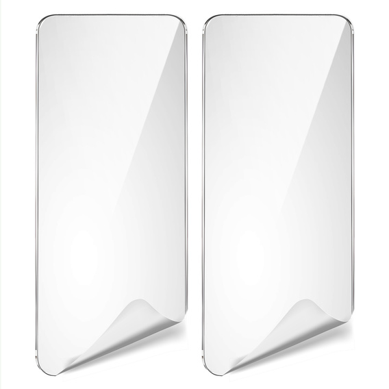 2x Hydrogel Foil for iPhone 15 Pro Max, ERBORD Hydrogel Foil