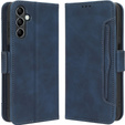 Flip case for Samsung Galaxy M34, Card Slot, blue
