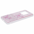 Case for Xiaomi 13T / 13T Pro / Redmi K60 Ultra, Glitter Butterfly, pink