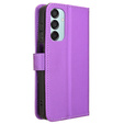 Flip case for Samsung Galaxy M15 5G, Wallet Smart Magnet, purple
